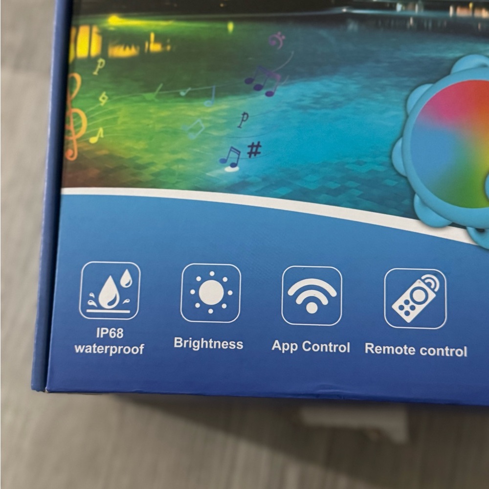 Blue LED Pool Lights with Remote - Picture 6 of 14